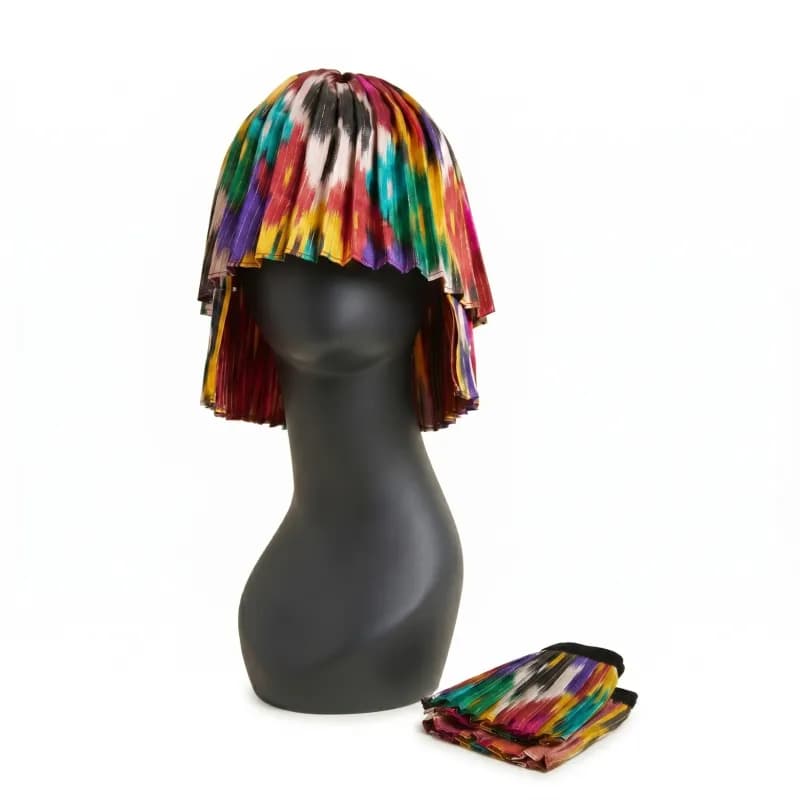IKAT PLISSE + манжеты,