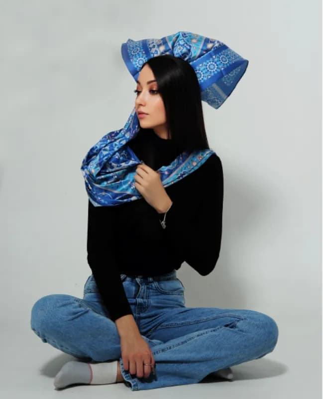 OTHER MAJOLICA шелковый шарф