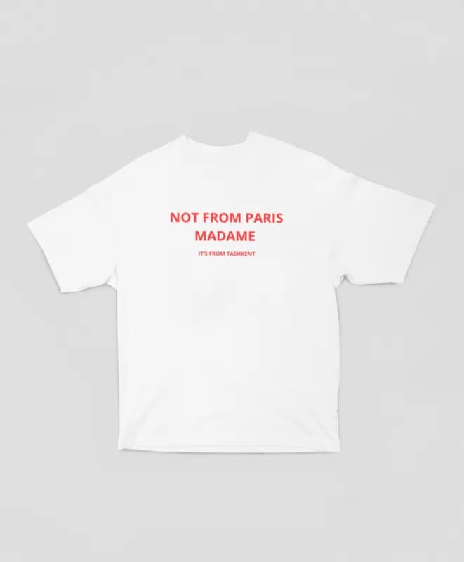 Футболка NOT FROM PARIS